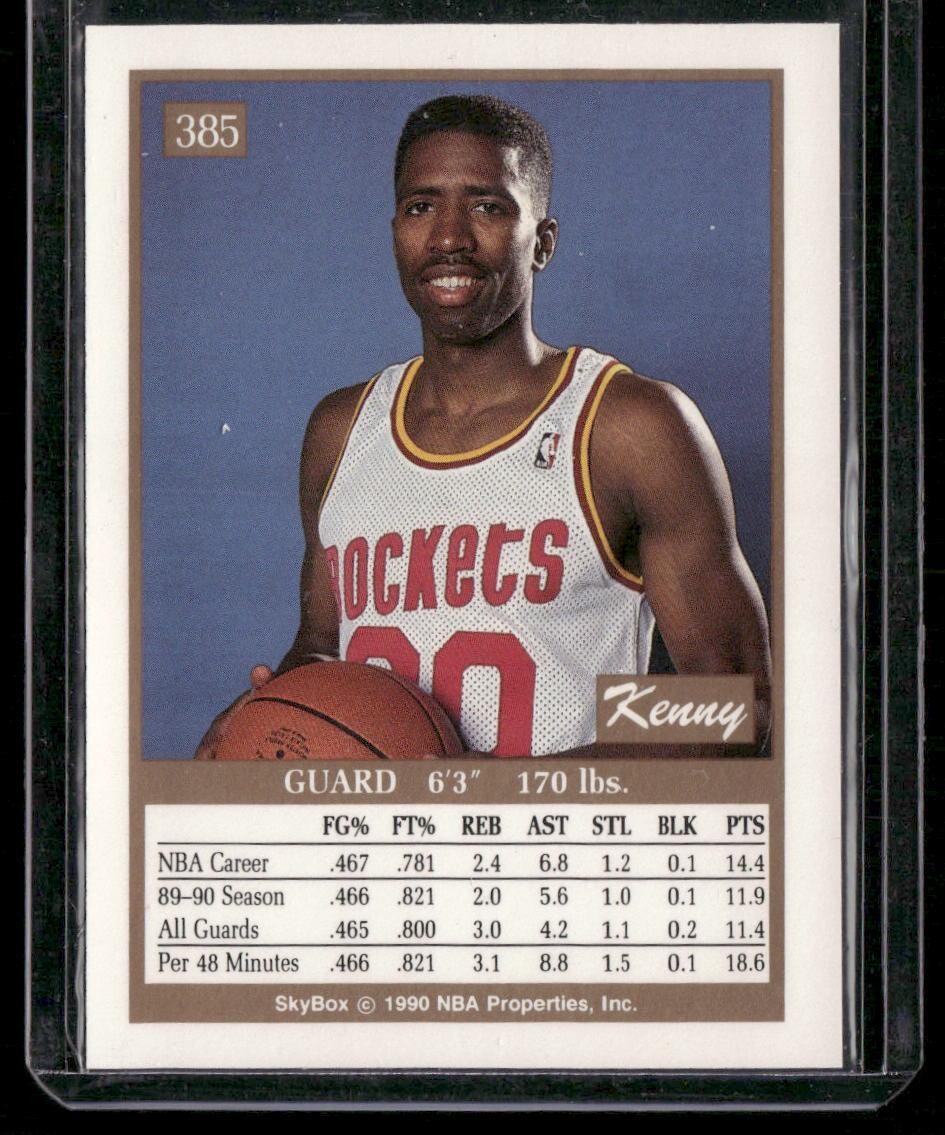 1990-91 SkyBox #385 Kenny Smith