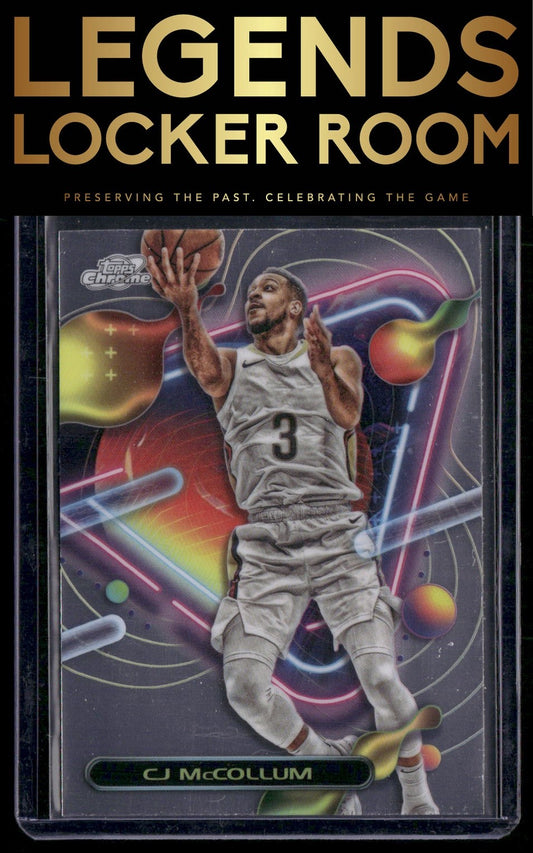 2023-24 Topps Chrome Cosmic #79 CJ McCollum