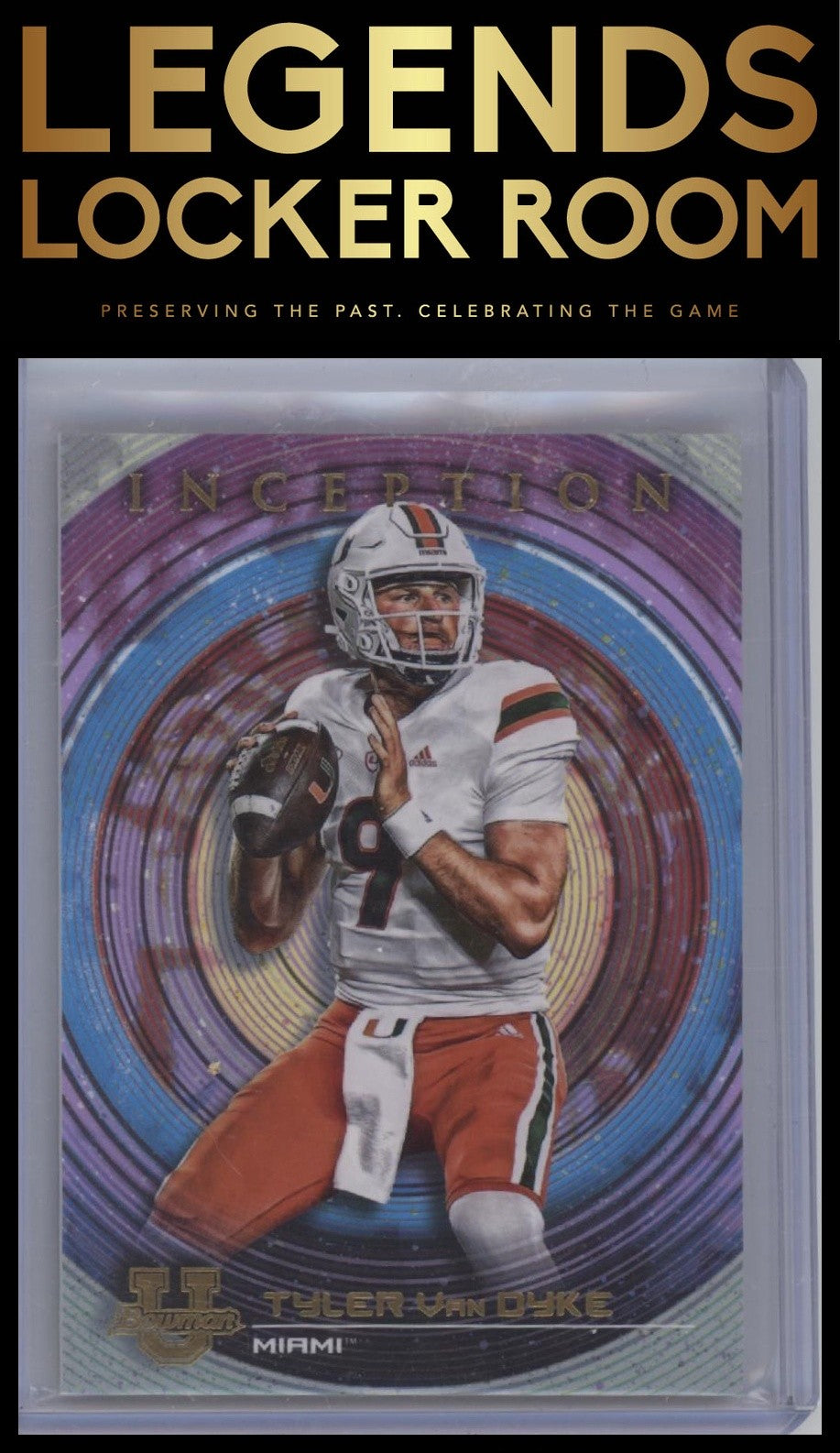 2022-23 Bowman University Inception #8 Tyler Van Dyke