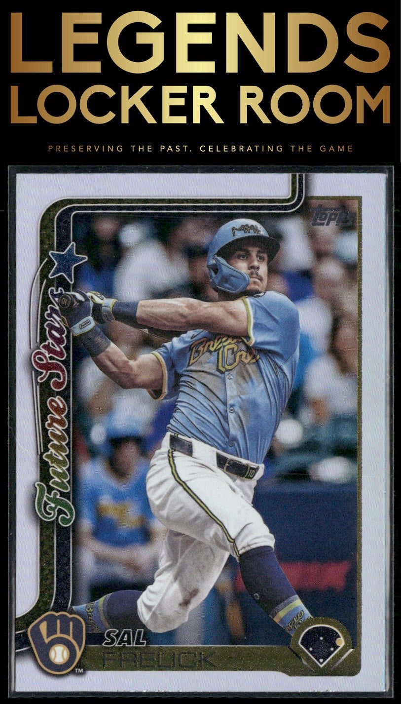 2025 Topps #651 Sal Frelick Rainbow Foil