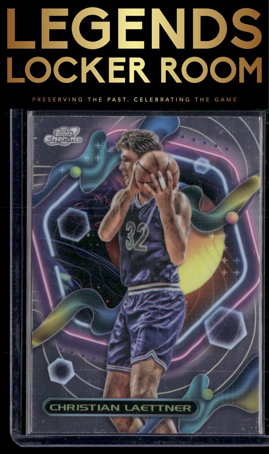 2023-24 Topps Chrome Cosmic #77 Christian Laettner
