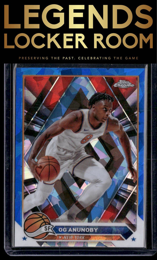 2023-24 Topps Chrome Sapphire #123 OG Anunoby