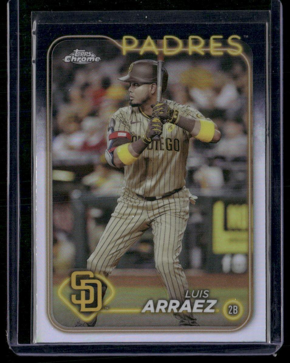 2024 Topps Chrome #216 Luis Arraez Refractors