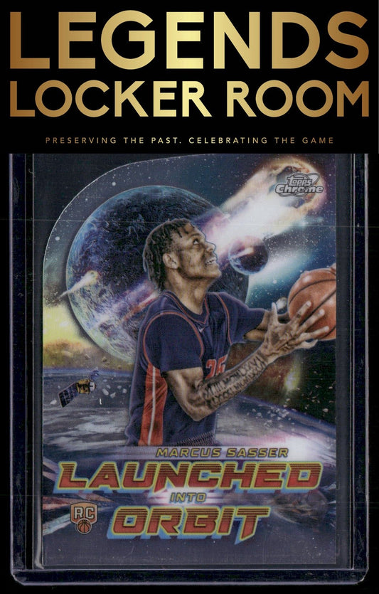 2023-24 Topps Chrome Cosmic #LIO-10 Marcus Sasser Launched Into Orbit