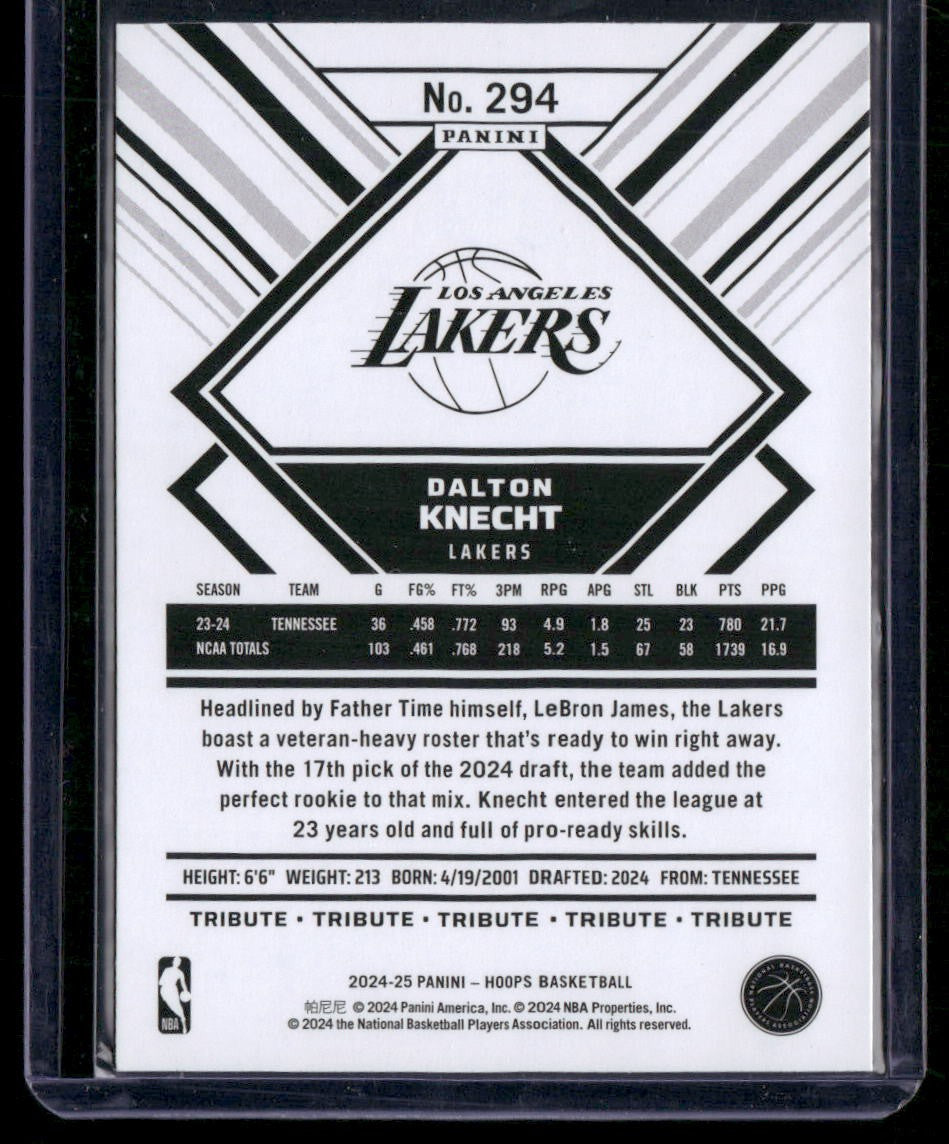 2024-25 Hoops #294 Dalton Knecht