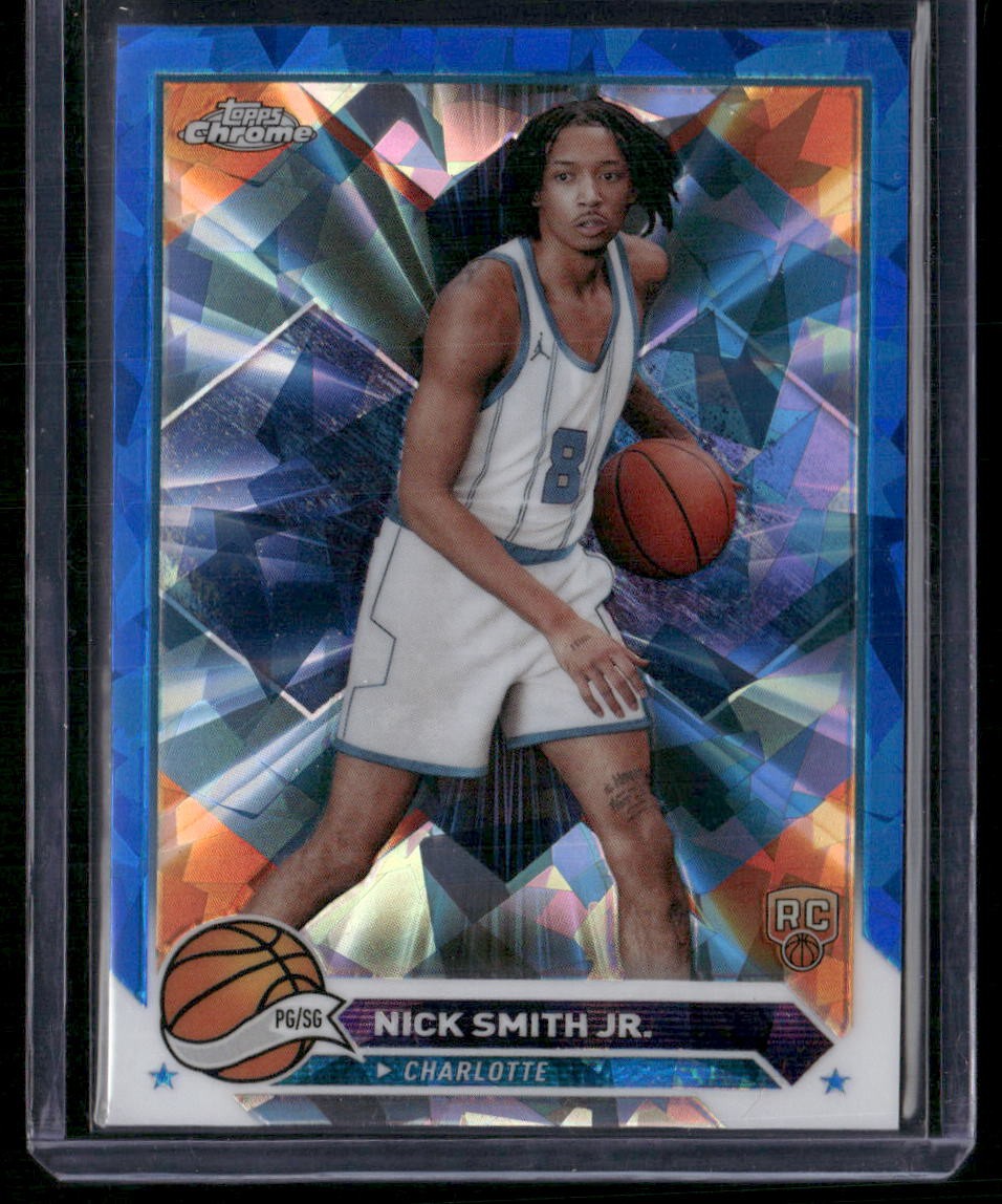 2023-24 Topps Chrome Sapphire #86 Nick Smith Jr.