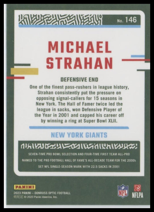 2023 Donruss Optic #146 Michael Strahan