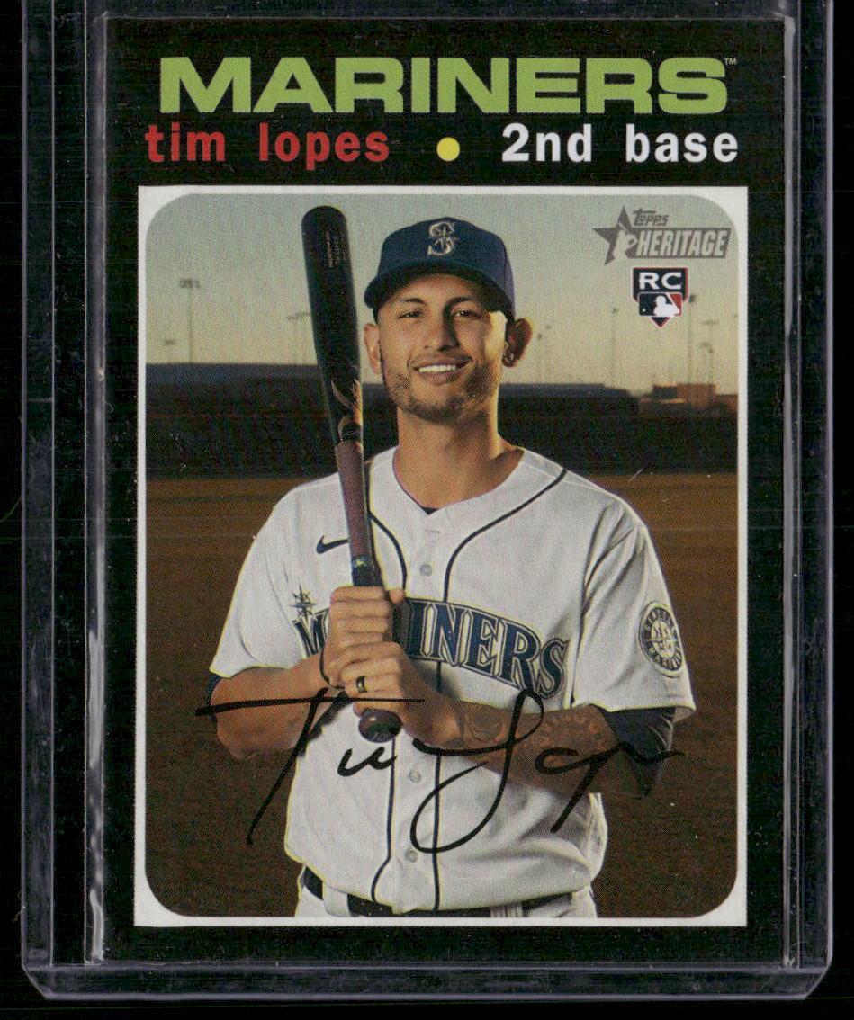 2020 Topps Heritage #606 Tim Lopes