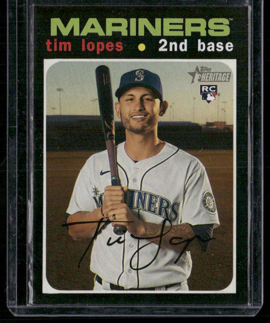 2020 Topps Heritage #606 Tim Lopes