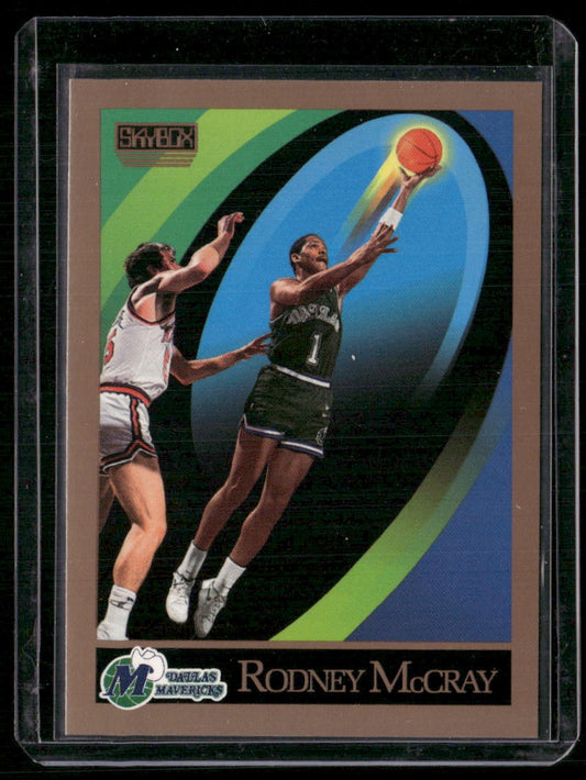 1990-91 SkyBox #377 Rodney McCray