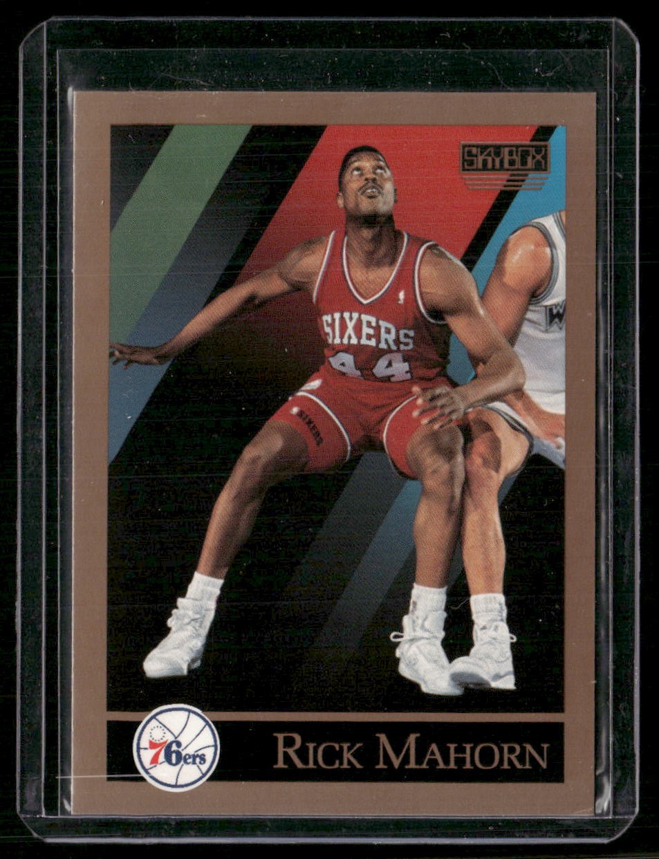 1990-91 SkyBox #217 Rick Mahorn
