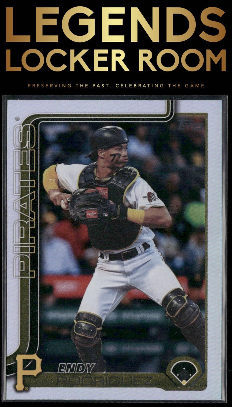 2025 Topps #564 Endy Rodríguez Rainbow Foil