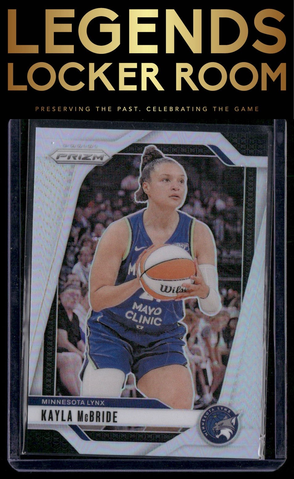 2024 Panini Prizm WNBA #13 Kayla McBride Silver Prizms