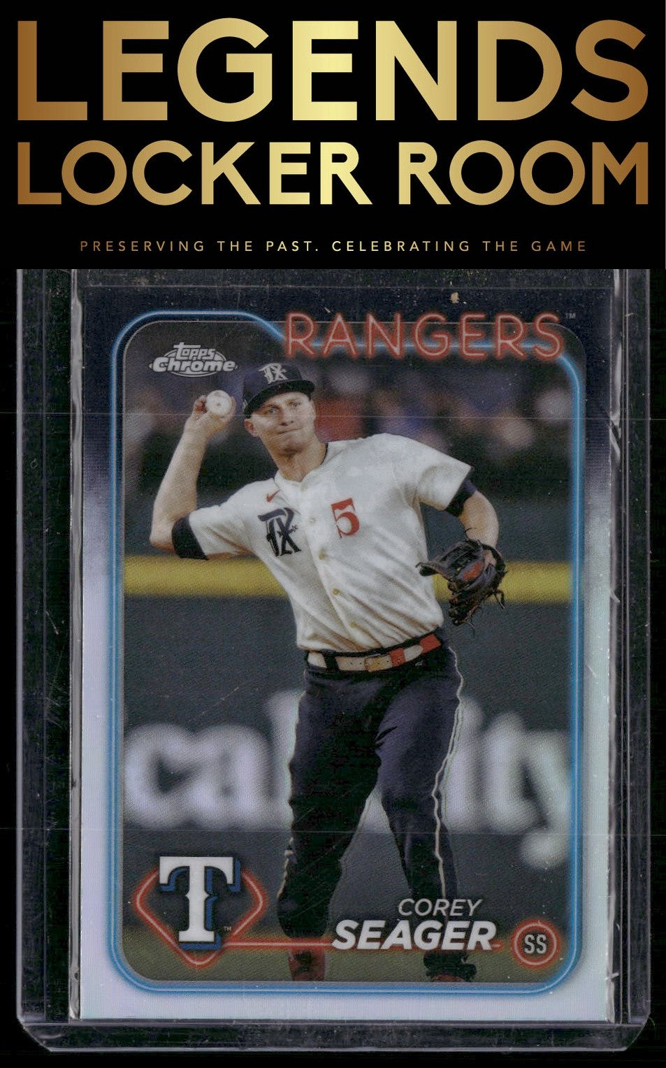 2024 Topps Chrome #100 Corey Seager Refractors