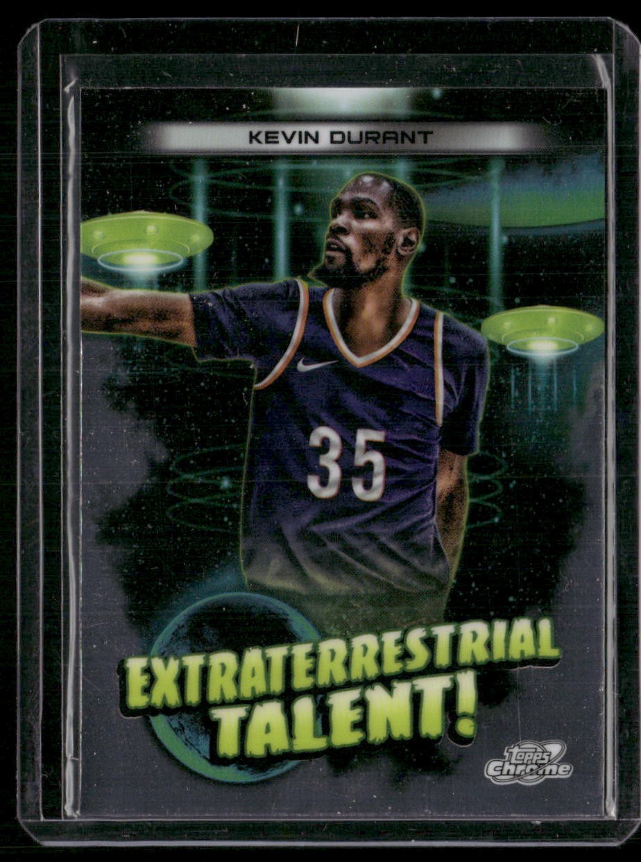 2023-24 Topps Chrome Cosmic #ET-11 Kevin Durant Extraterrestrial Talent