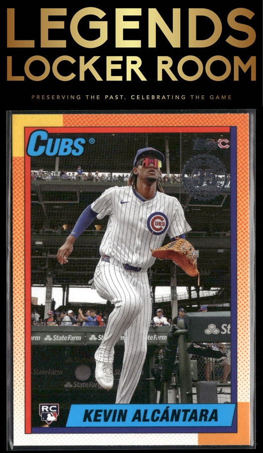 2025 Topps Kevin Alcántara 1990 Topps Baseball 35th Anniversary