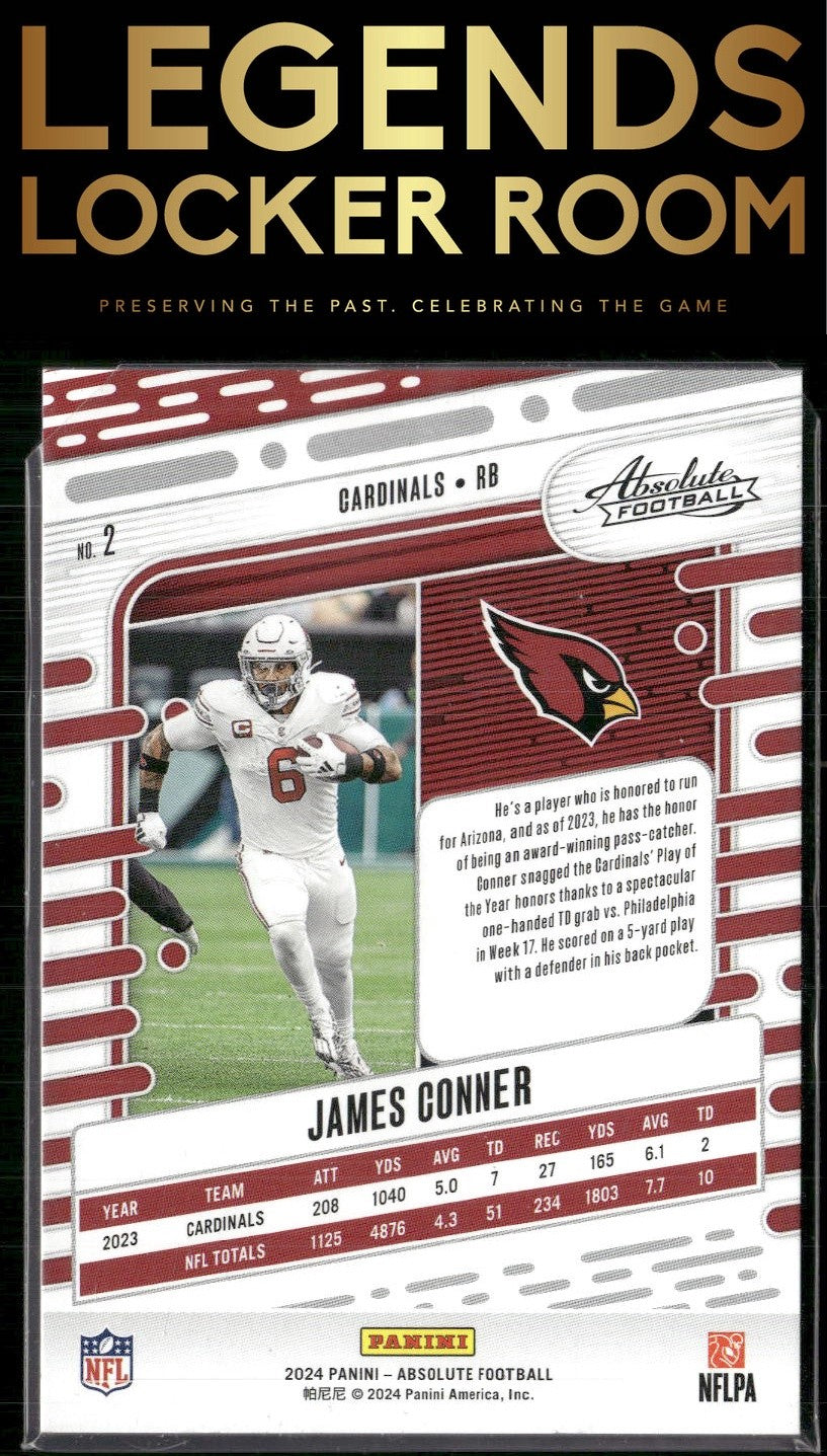 2024 Panini Absolute #2 James Conner