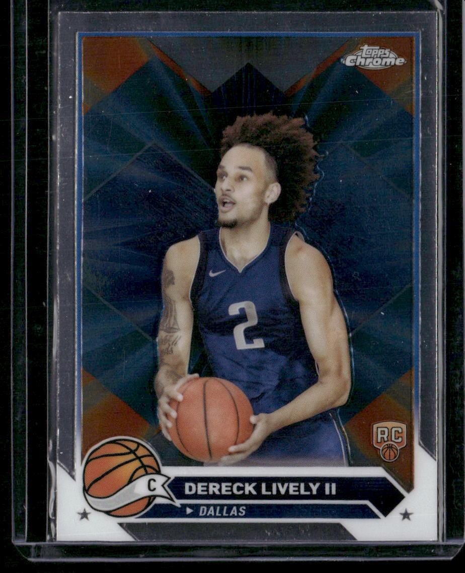 2023-24 Topps Chrome #92 Dereck Lively II