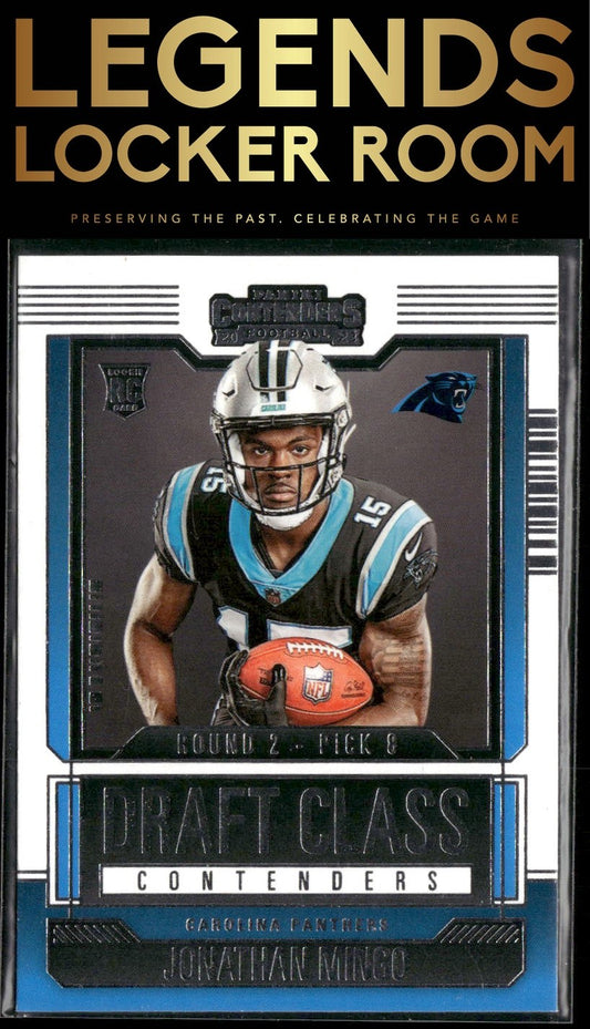 2023 Panini Contenders #15 Jonathan Mingo Draft Class Contenders