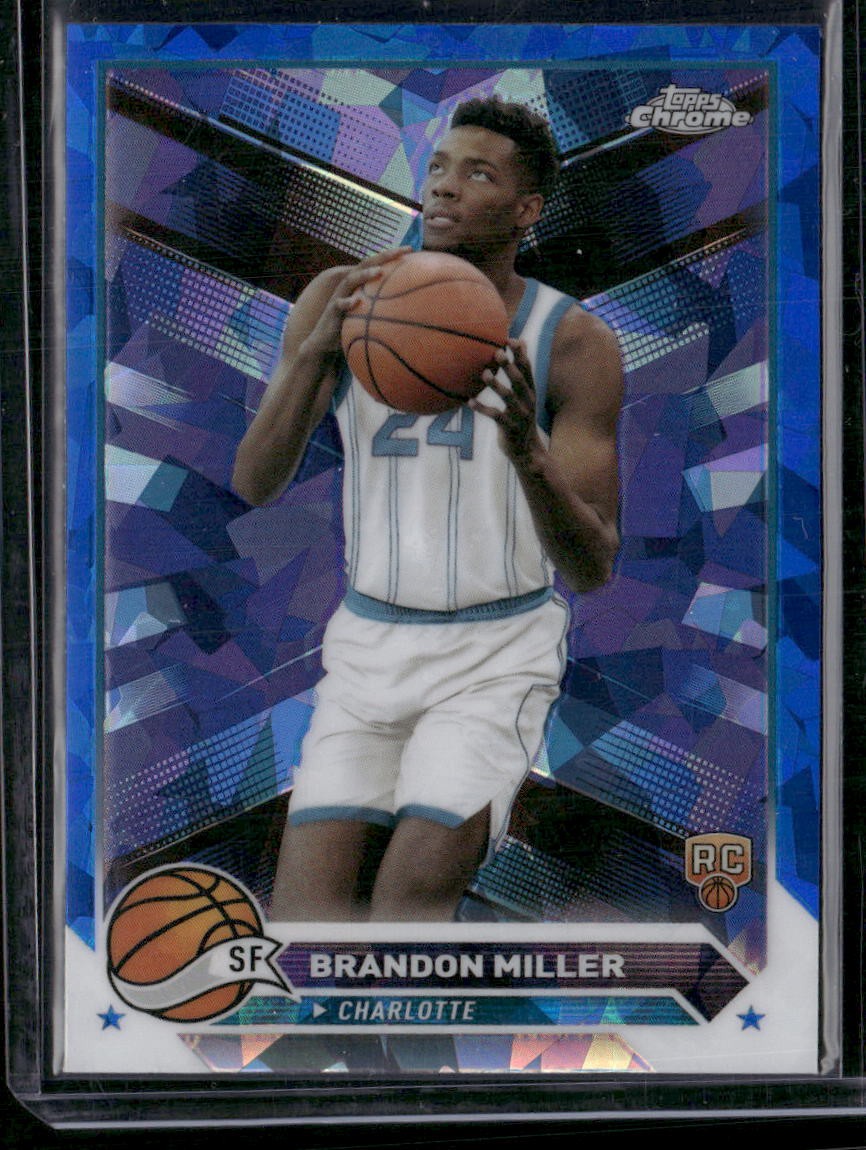 2023-24 Topps Chrome Sapphire #127 Brandon Miller
