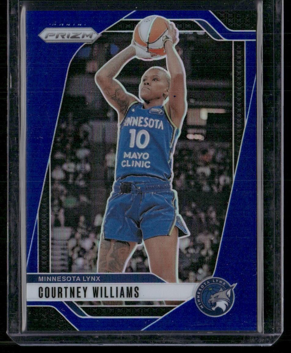 2024 Panini Prizm WNBA #79 Courtney Williams Blue Prizms #/199