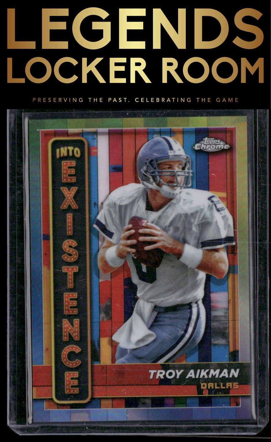 2024 Topps Chrome #IE-10 Troy Aikman Into Existence