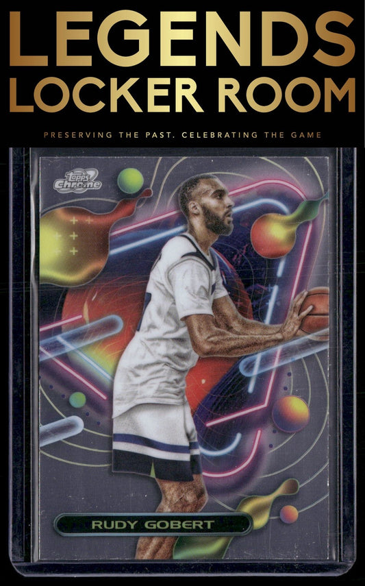 2023-24 Topps Chrome Cosmic #75 Rudy Gobert