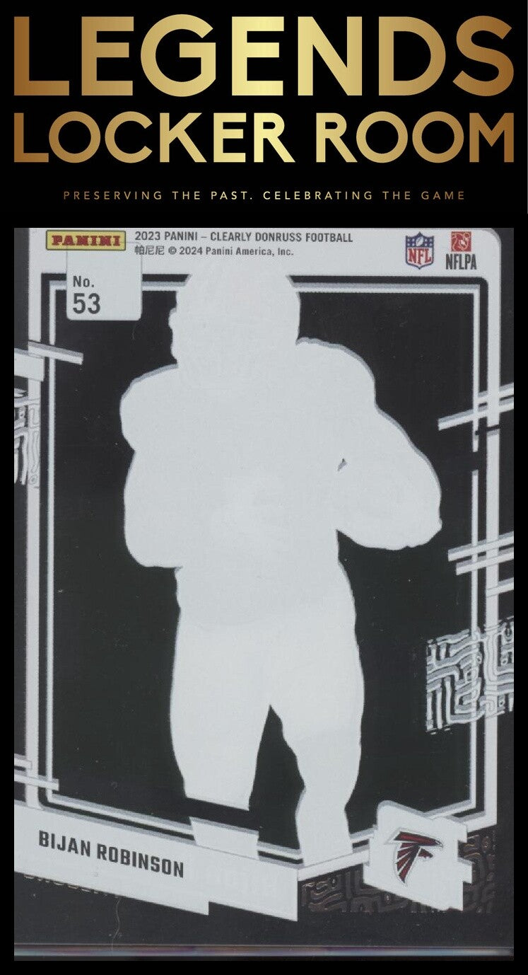 2023 Clearly Donruss #53 Bijan Robinson