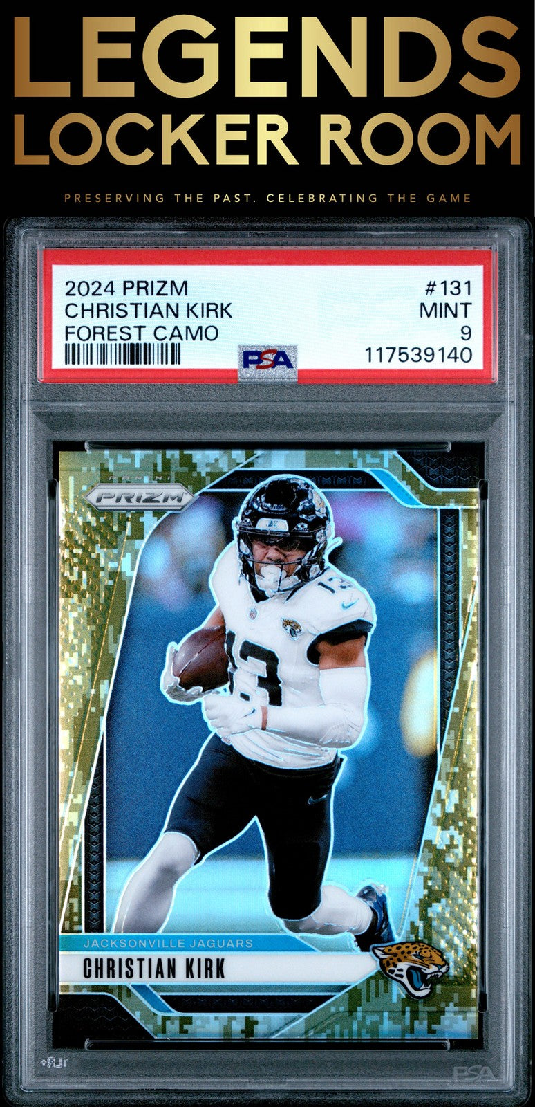 2024 Panini Prizm #131 Christian Kirk Forest Camo PSA 9