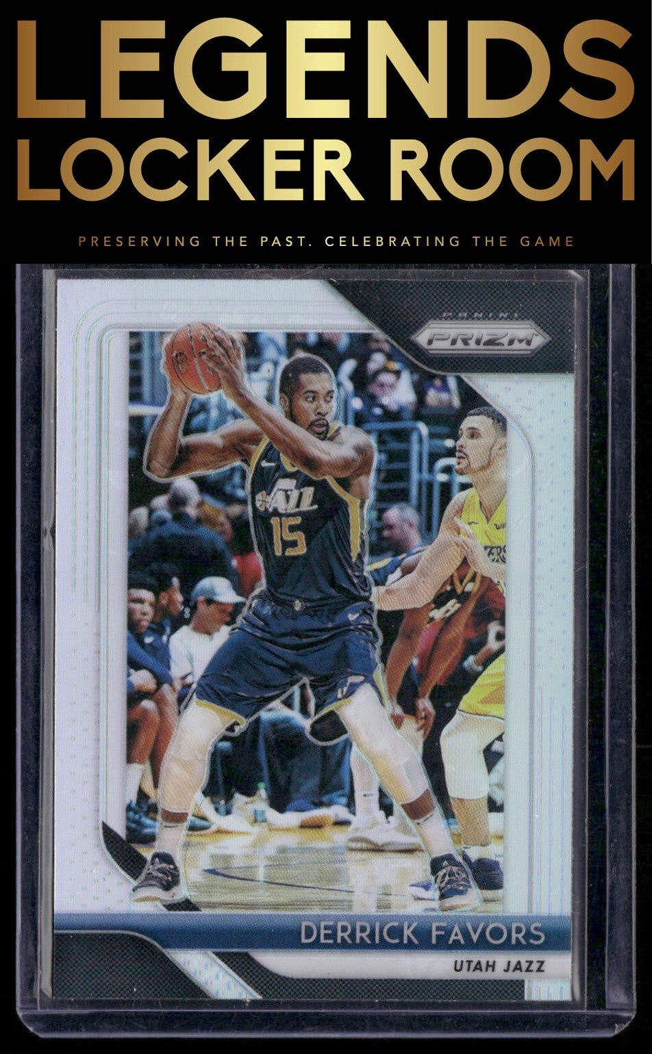 2018-19 Panini Prizm #173 Derrick Favors Prizms Silver