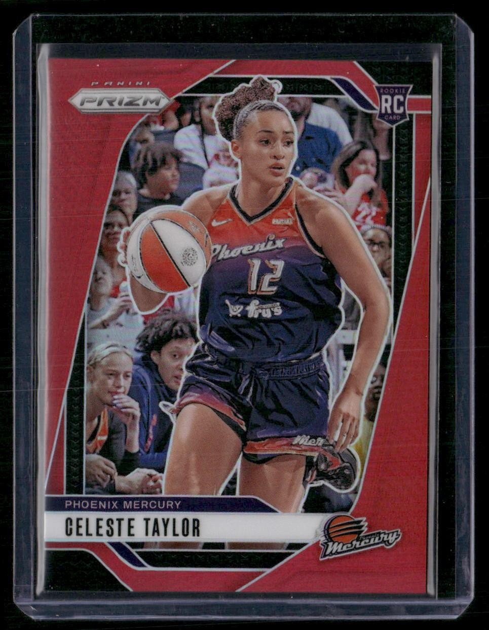2024 Panini Prizm WNBA #48 Celeste Taylor Red Prizms #/299