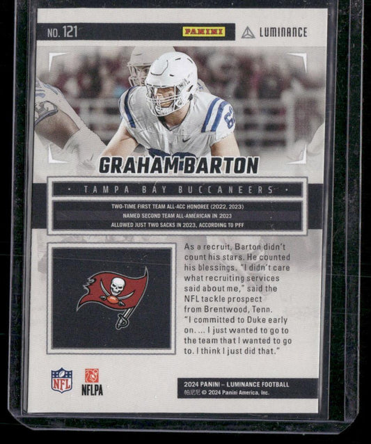 2024 Panini Luminance #121 Graham Barton