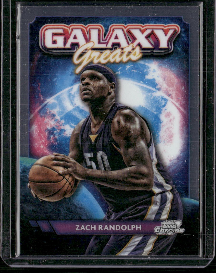2023-24 Topps Chrome Cosmic #GG-31 Zach Randolph Galaxy Greats