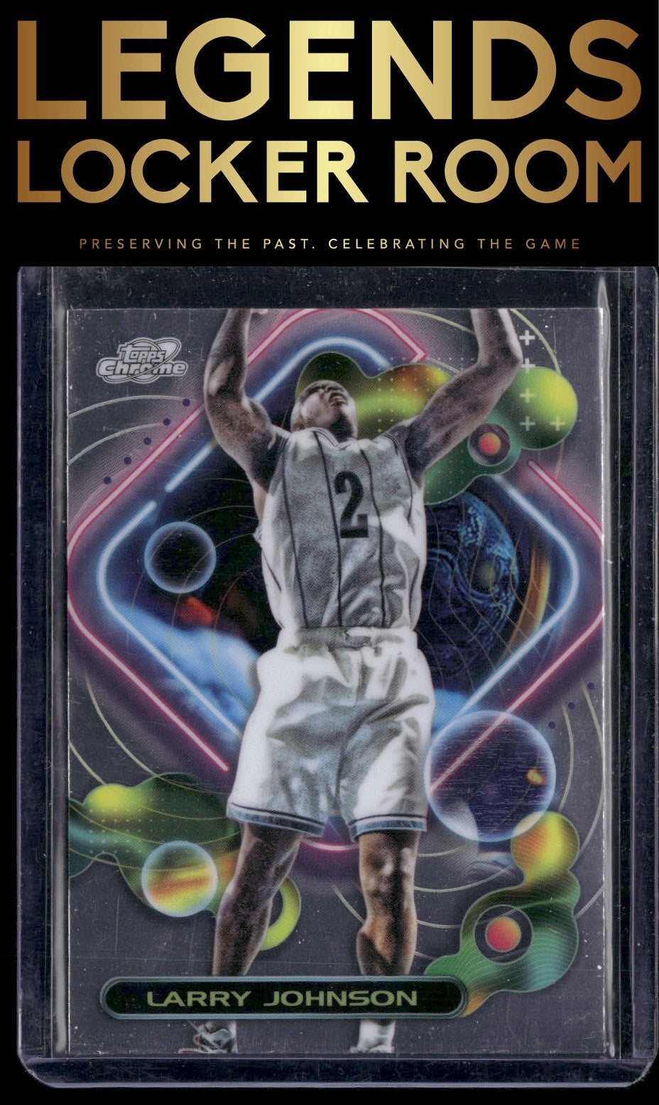 2023-24 Topps Chrome Cosmic #18 Larry Johnson