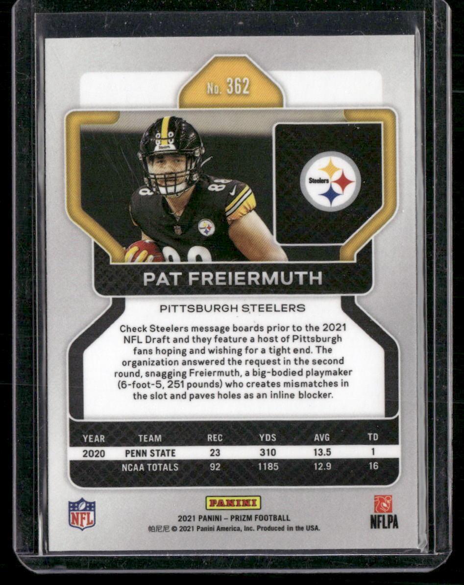 2021 Panini Prizm #362 Pat Freiermuth