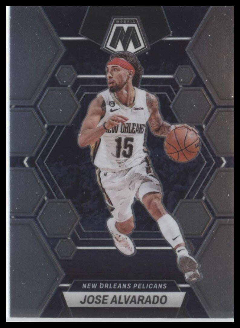 2022-23 Panini Mosaic #185 Jose Alvarado