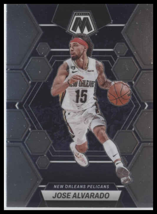 2022-23 Panini Mosaic #185 Jose Alvarado