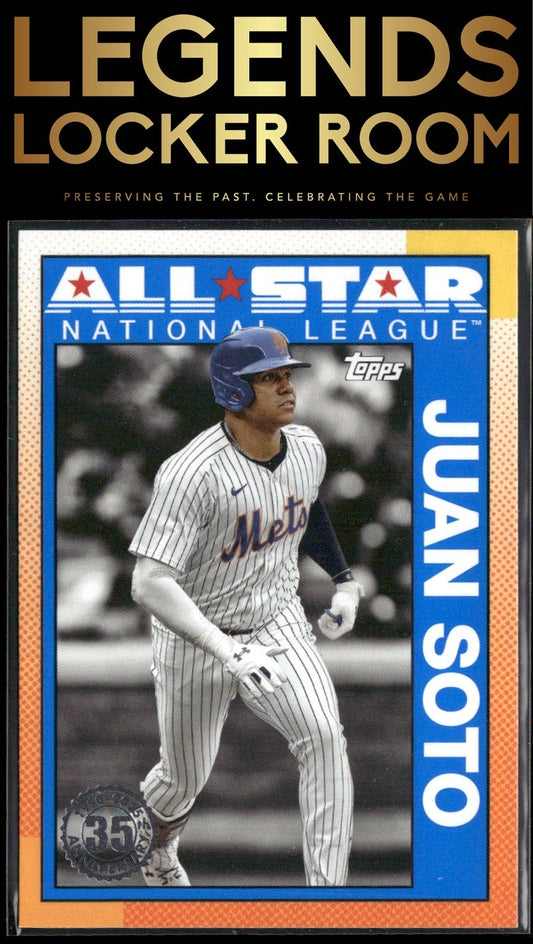 2025 Topps #90AS-23b Juan Soto 1990 Topps Baseball 35th Anniversary All-Stars