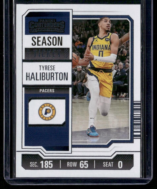 2023-24 Panini Contenders #90 Tyrese Haliburton Season Ticket Retail