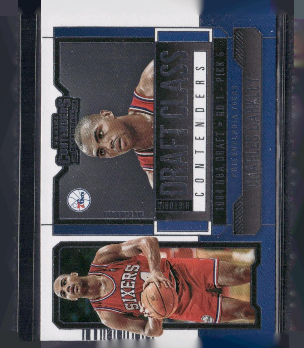 2023-24 Panini Contenders #11 Charles Barkley Historic Draft Class Contenders