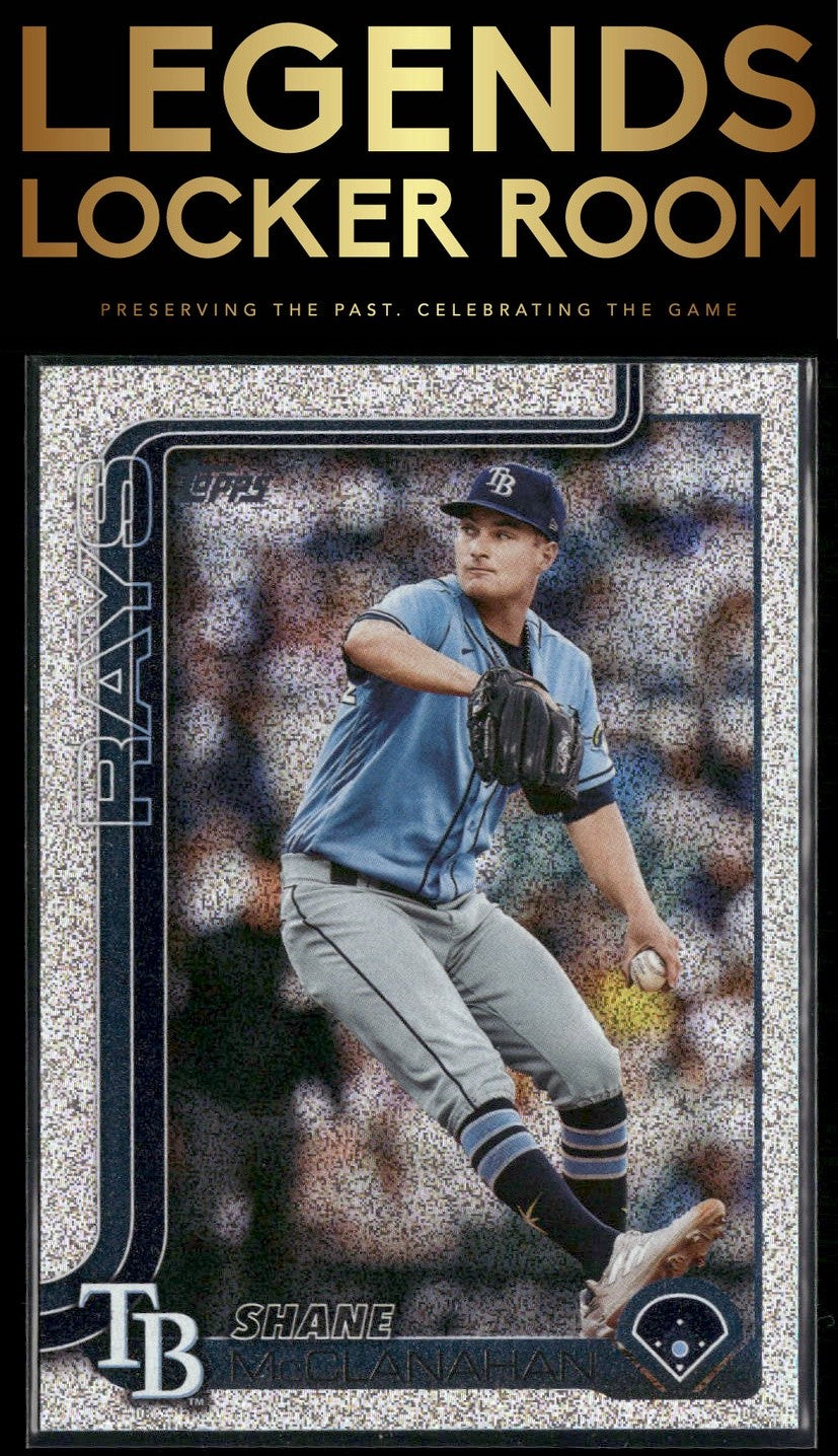 2025 Topps #492 Shane McClanahan Sandglitter