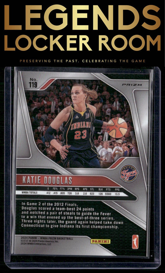 2024 Panini Prizm WNBA #119 Katie Douglas Silver Prizms