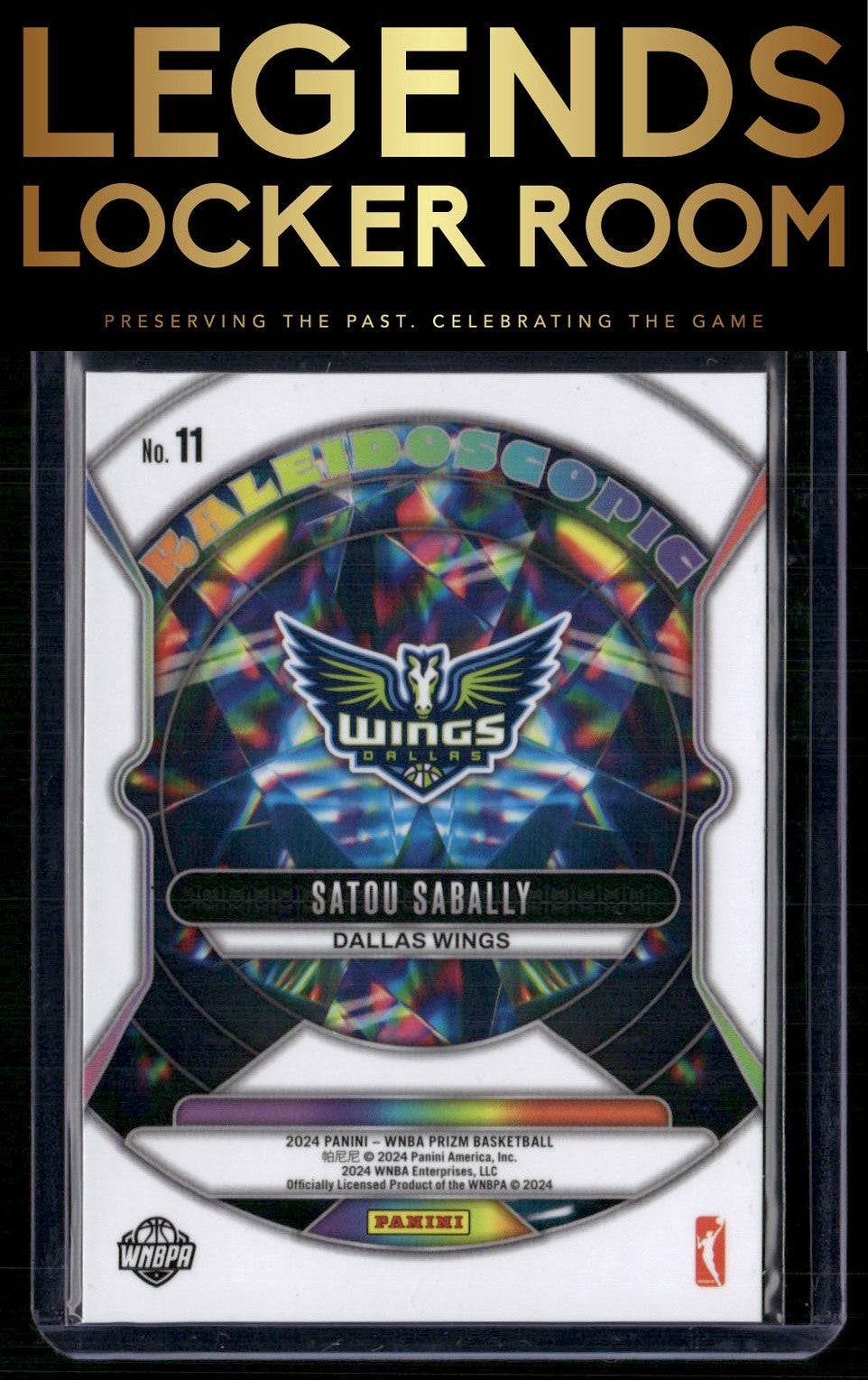 2024 Panini Prizm WNBA #11 Satou Sabally Kaleidoscopic