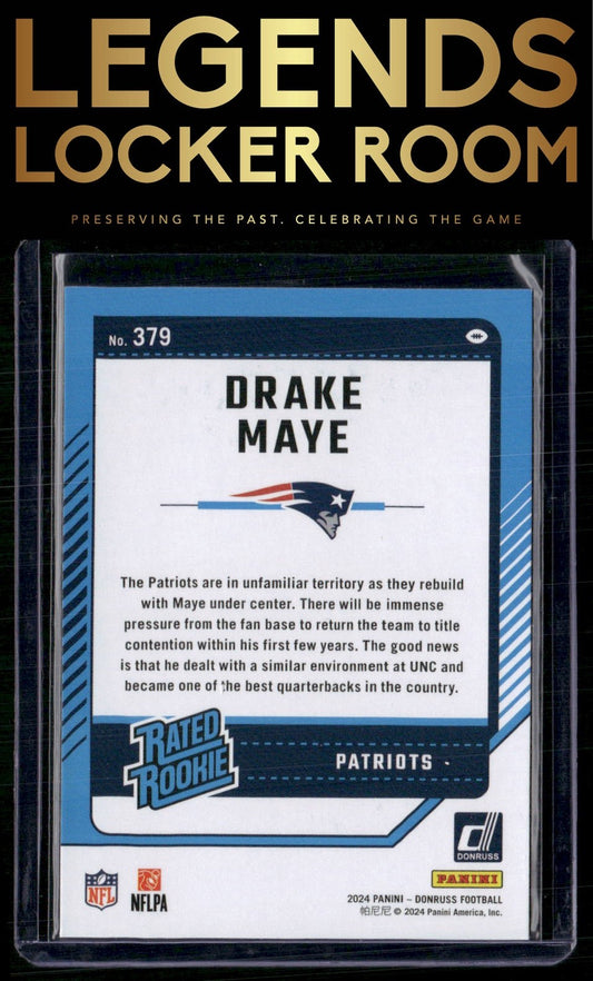 2024 Donruss #379 Drake Maye