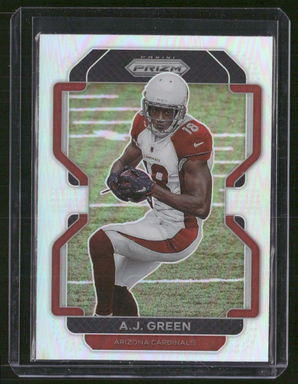 2021 Panini Prizm #74 A.J. Green Silver
