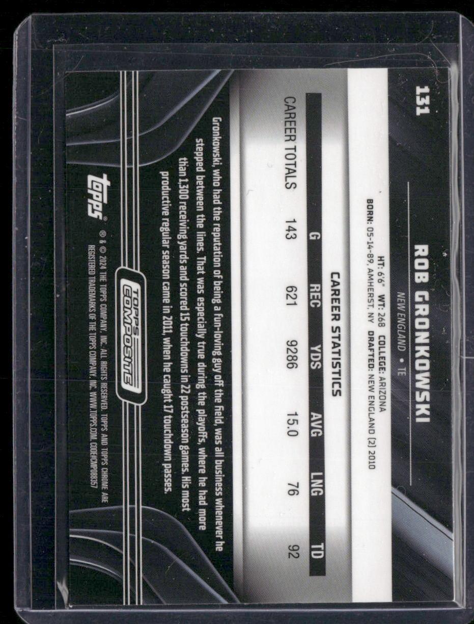 2023 Topps Composite #131 Rob Gronkowski