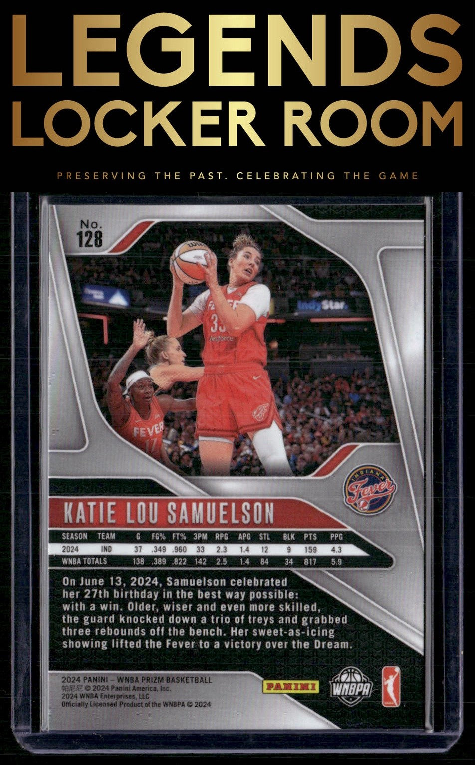 2024 Panini Prizm WNBA #128 Katie Lou Samuelson