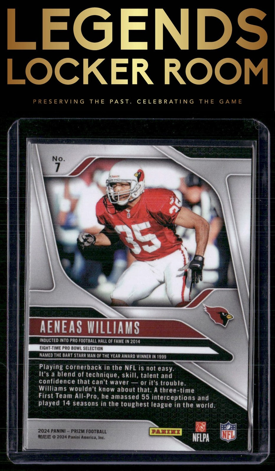 2024 Panini Prizm #7 Aeneas Williams