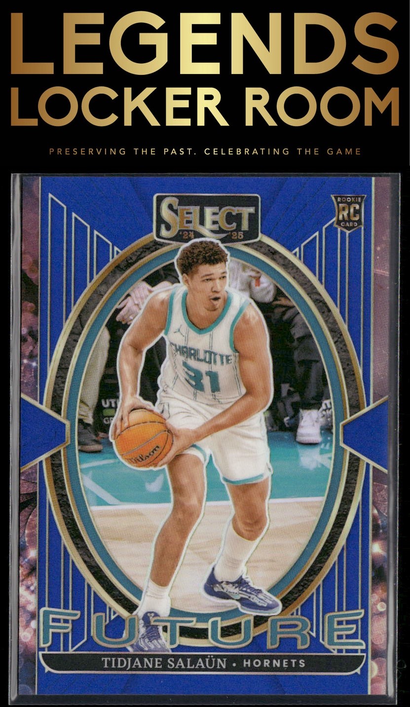 2024-25 Panini Select #12 Tidjane Salaun Future Blue /75