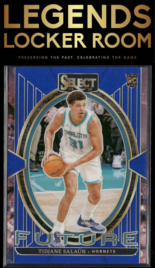 2024-25 Panini Select #12 Tidjane Salaun Future Blue /75